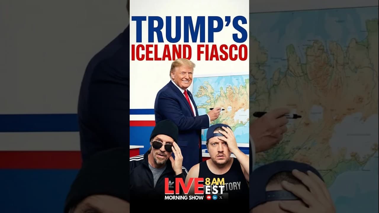 Trump Confused Greenland with Iceland at Davos 🇮🇸 (Leadership Lesson)
