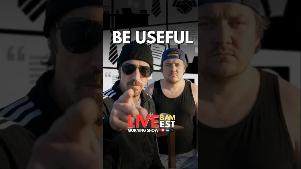 "Be Useful" — The Dilbert Lesson That Hits Different for Men