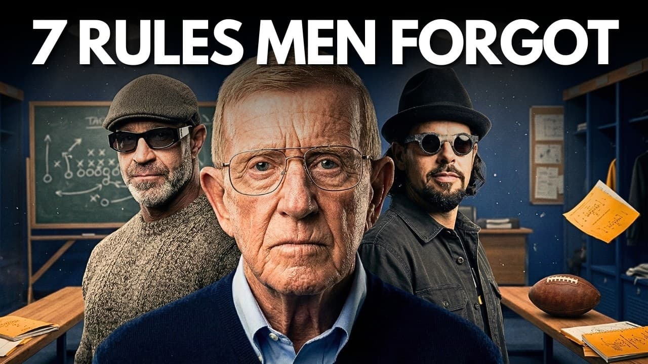 Lou Holtz’s 7 Rules Men Forgot, and Why Life Feels Softer Now