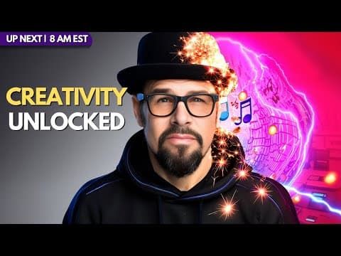 CREATIVITY UNLOCKED: The Secret Mindset Shift That Changes Everything | Mornings in the Lab