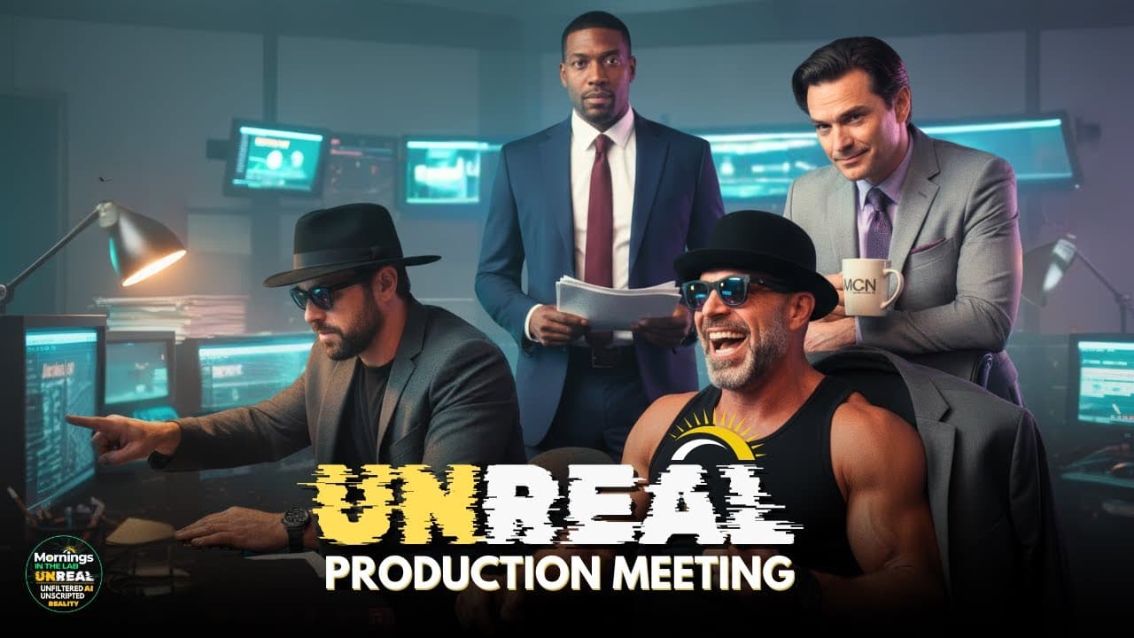 BEHIND THE SCENES: Production Meeting | Mornings in the Lab: UNREAL